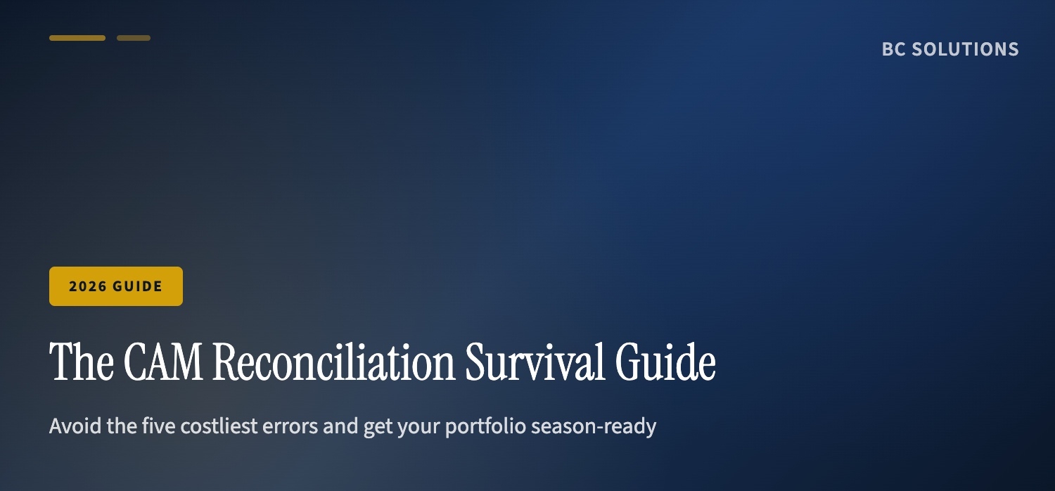 CAM Reconciliation Survival Guide