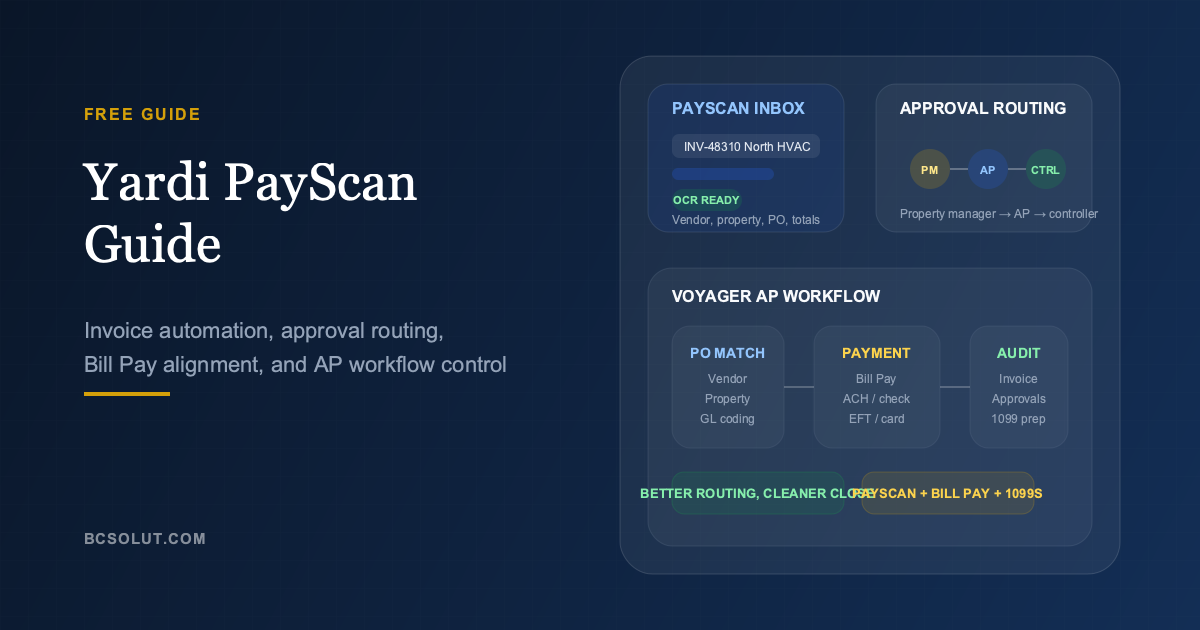 Yardi PayScan Guide