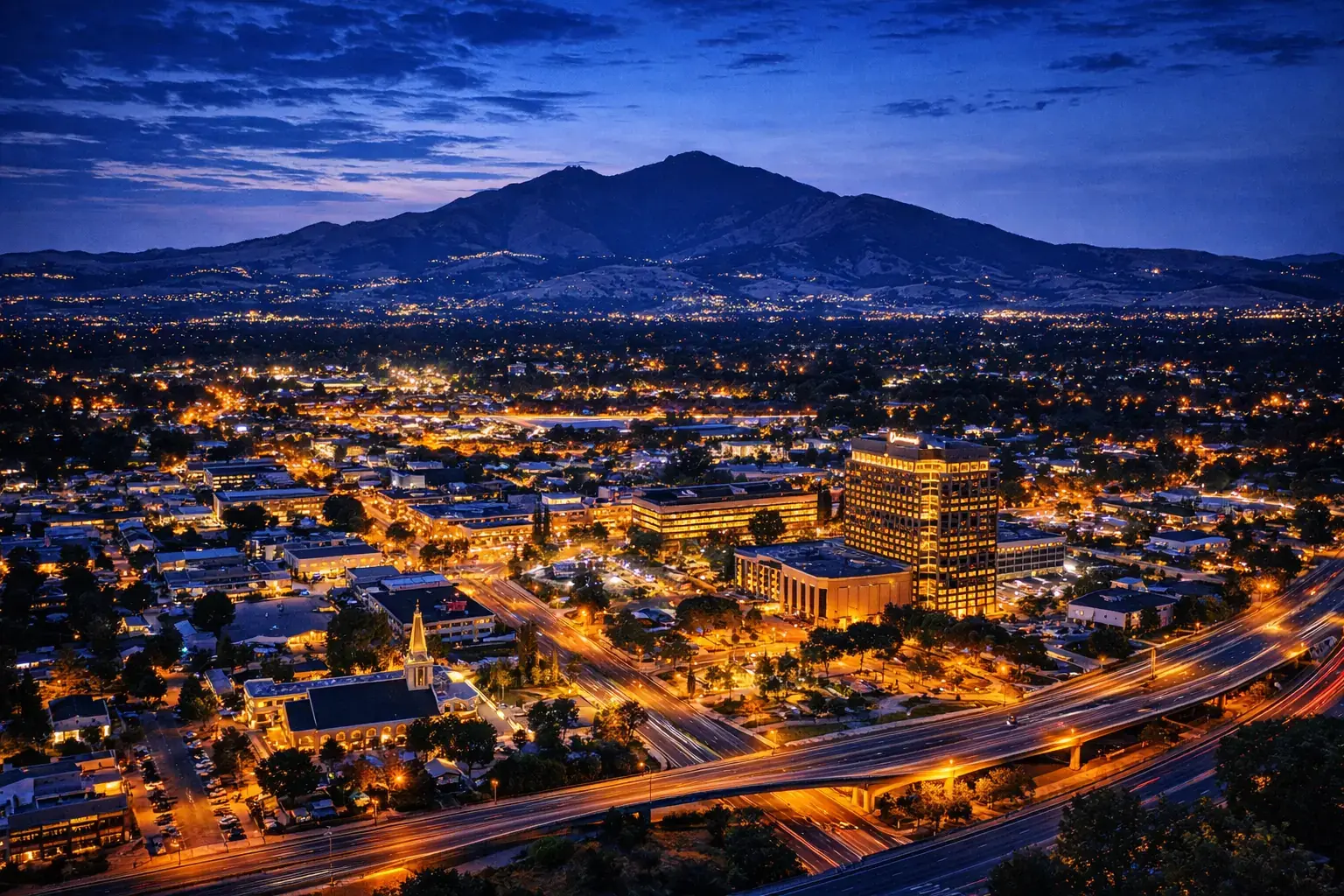 Concord, California cityscape